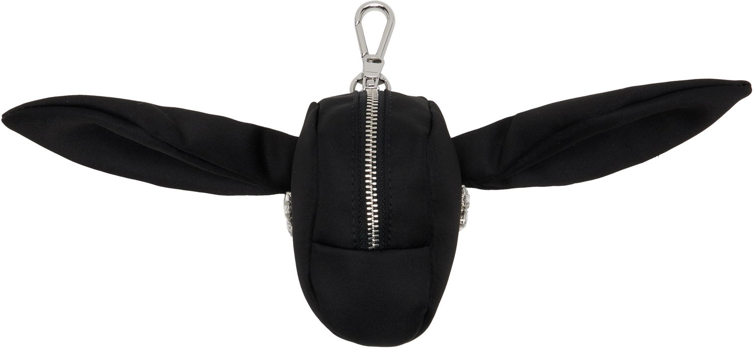 Avaimenperät Simone Rocha Simone Rocha Satin Hare Coin Purse Bag Charm Musta | COINPURSE1 0812, 1
