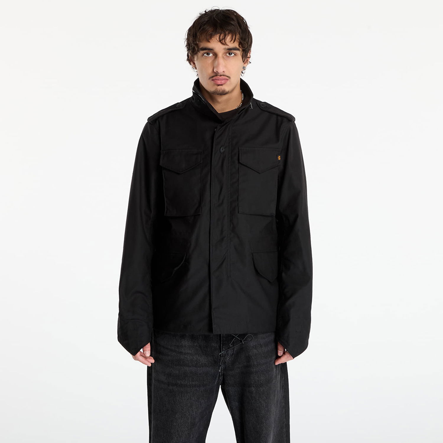 Takki Alpha Industries Studio M-65 Field Jacket Musta | 258131-03, 0