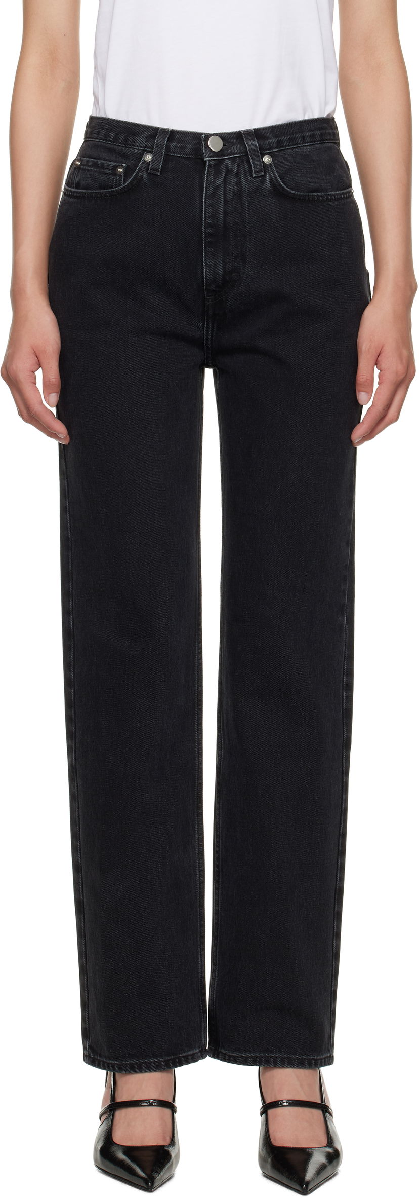 Jeans Loulou de Saison Loulou de Saison Jude Jeans Musta | JUDE