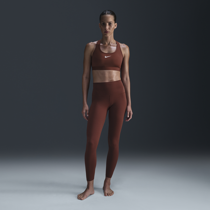 Leggingsit Nike Zenvy High-Waisted Leggings Ruskea | DQ6013-218