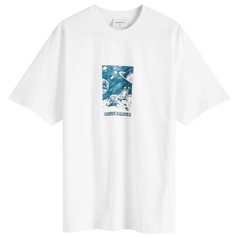 T-paita thisisneverthat thisisneverthat Outer Space Graphic T-Shirt Valkoinen | TN251TTSST05-WHT