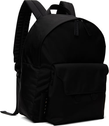Reppu Marni Marni Cordura Cityscape Backpack Musta | ZAMQ0048A1 P8184, 1