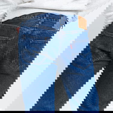 Jeans Levi's 501 Original stonewash Sininen | 00501-0114, 4