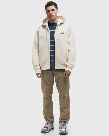 Huppari Carhartt WIP American Script Zip Hoodie Valkoinen | I033063-05.XX, 2