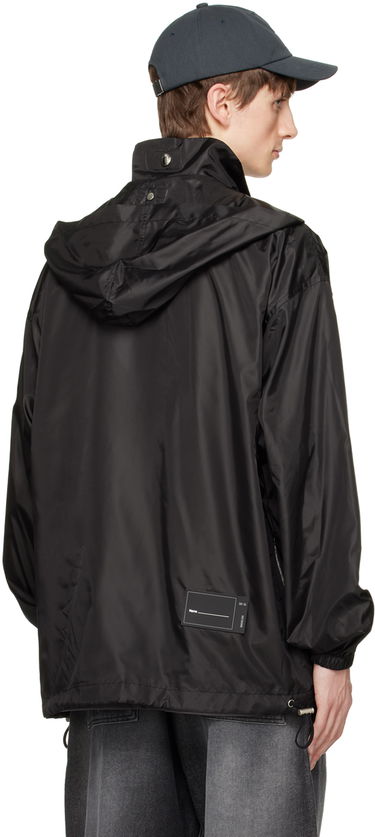 Tuulitakki We11done Zip Jacket Musta | WD-JP2-20-901-U-BK, 2