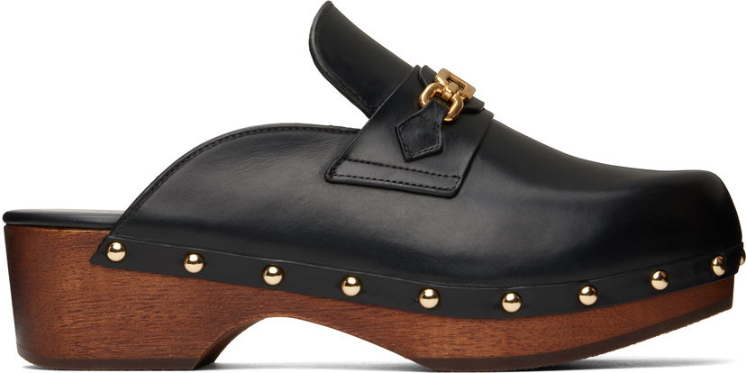 Vaatteet Tom Ford TOM FORD Whitney Leather Clogs Musta | W3609-LCL070G