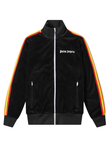 Takki Palm Angels Rainbow Taped Track Jacket Musta | PMBD001C99FAB0021001