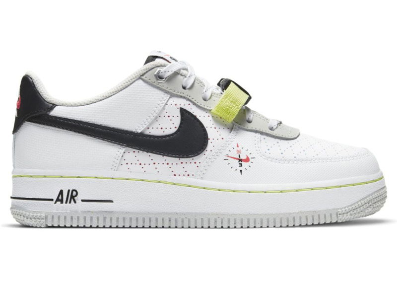 Tennarit ja kengät Nike Air Force 1 Low LV8 Swoosh Compass Valkoinen | DC2532-100
