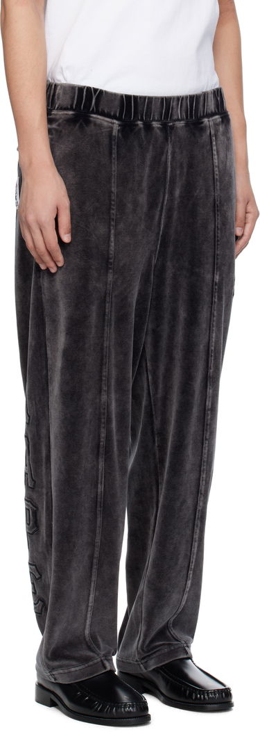 Verryttelyhousut AAPE by A Bathing Ape AAPE by A Bathing Ape Injection Velour Sweatpants Musta | AAPPTMC623XXNBKL, 1