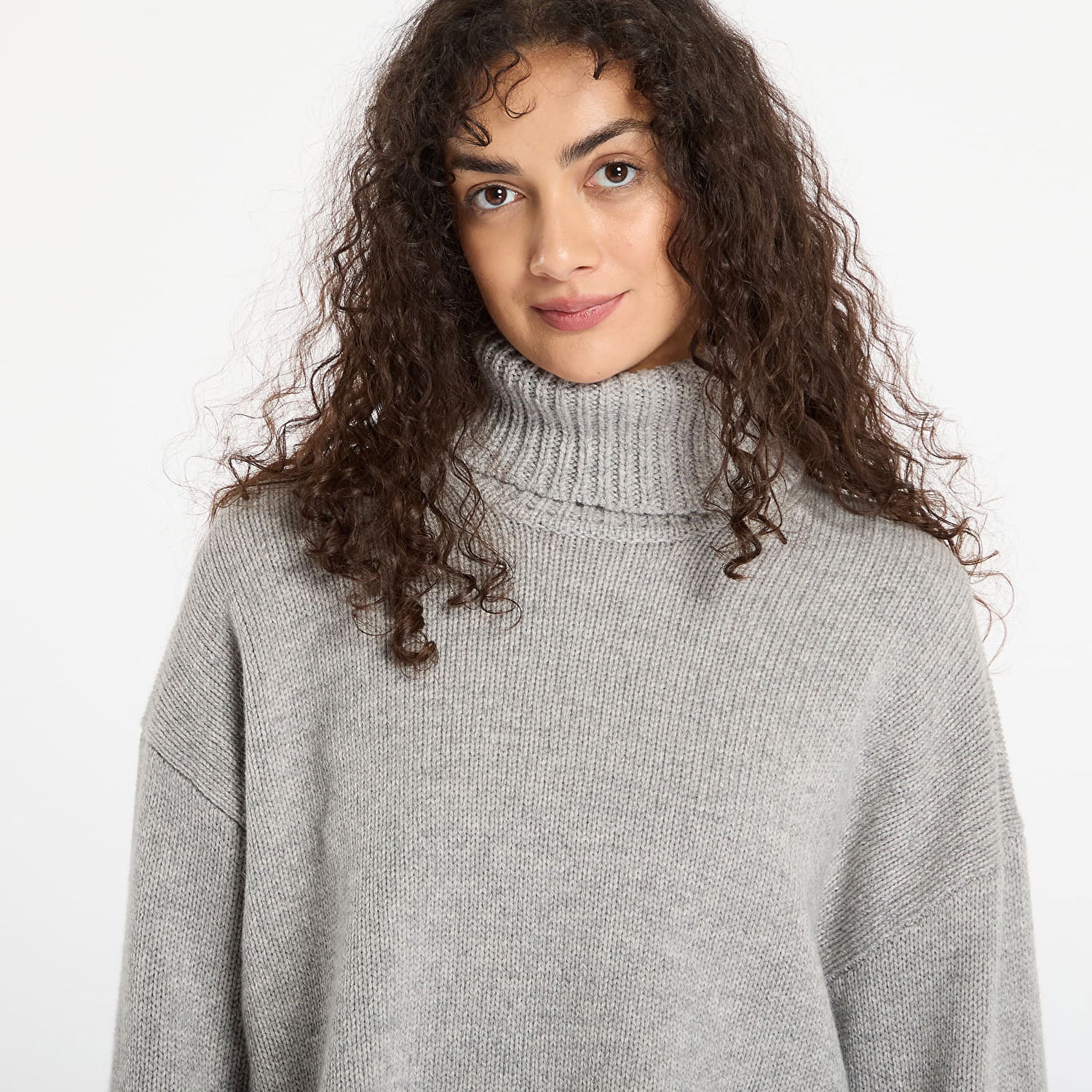 Villapaita Samsoe Samsoe Sakeiku Turtleneck Sweater Harmaa | F24400069_CLR000337, 1