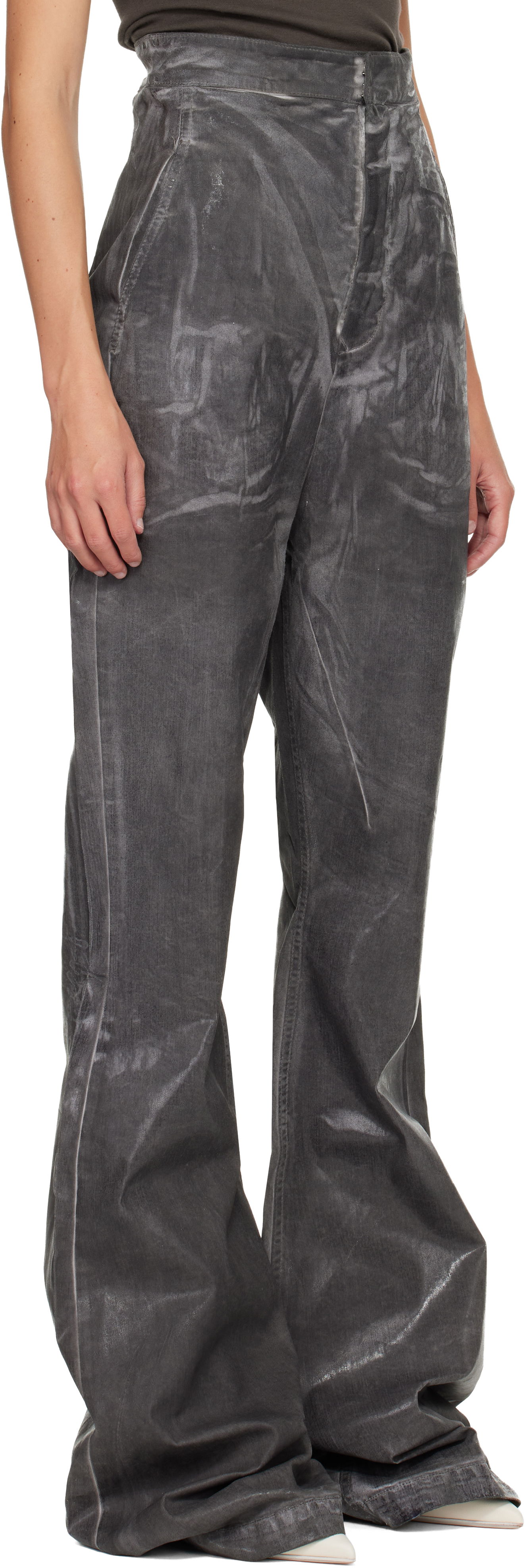 Jeans Rick Owens Rick Owens DRKSHDW Concordians Dirt Bolan Jeans Harmaa | DS02E7312 SCF, 1