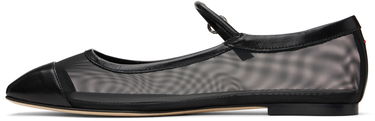 Vaatteet Aeyde Aeyde Uma Mesh Toe-Cap Ballerina Flats Musta | A11-FL-RKLS08FL181-SS25-800-007, 2
