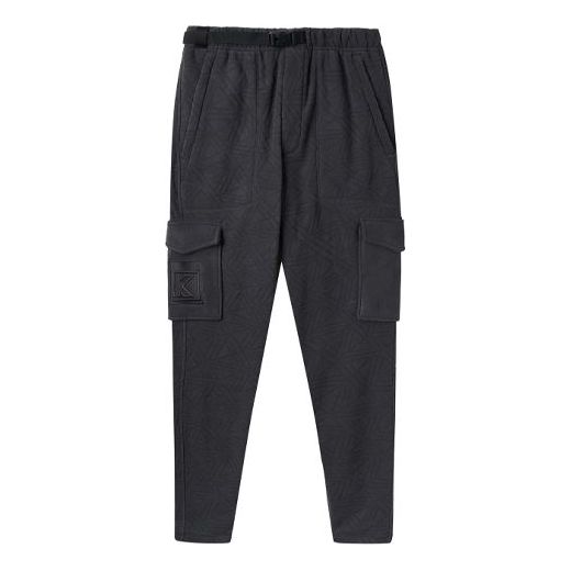 Cargo housut New Balance Polar Fleece Sports Pants Musta | MP03598-PHM