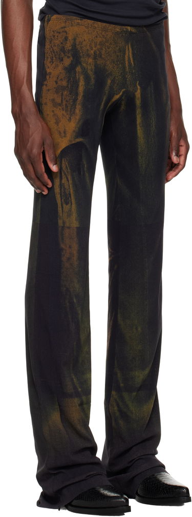 Verryttelyhousut Jean Paul Gaultier Jean Paul Gaultier Mesh Printed Water Sweatpants Musta | 25/03-W-TR019-M004P-4812, 1