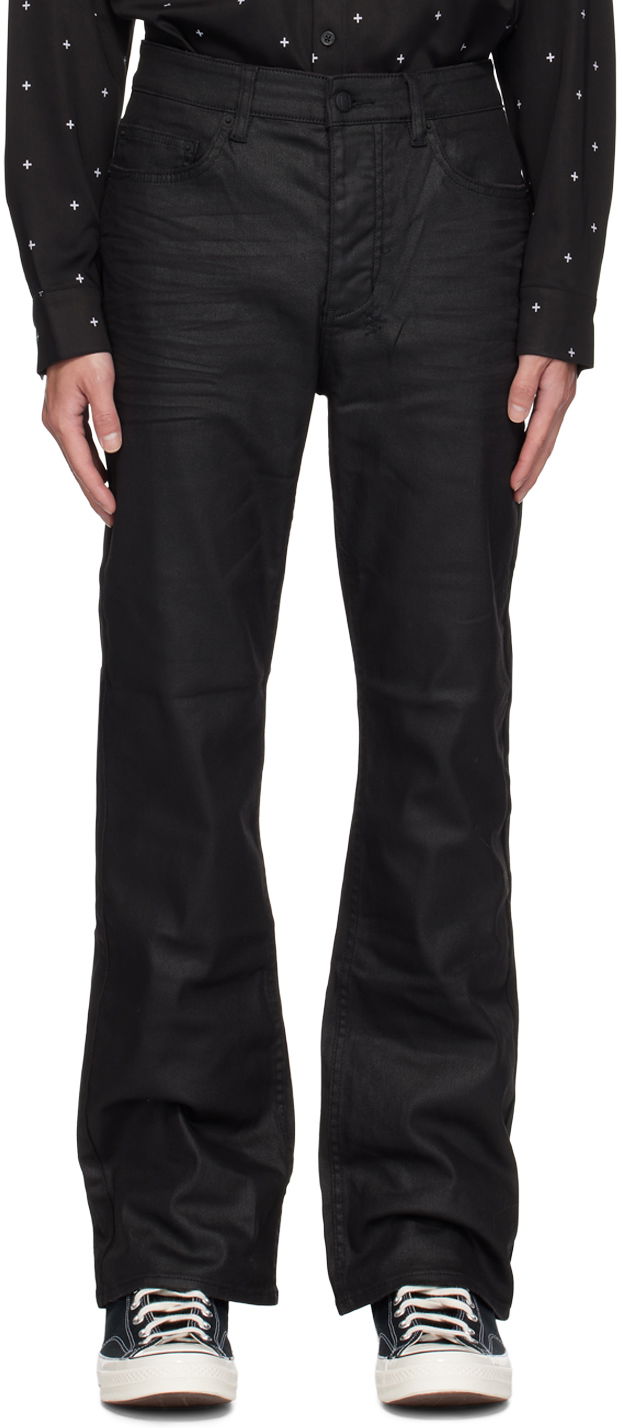 Jeans Ksubi Black Bronko Bootcut Jeans Musta | MPF24DJ027, 0