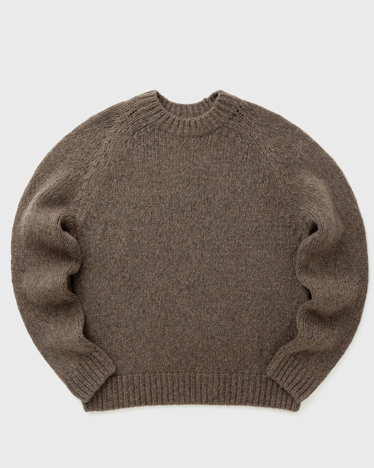 Villapaita NORSE PROJECTS Birger Wool Raglan Sweater Ruskea | N45-0657-9023, 0