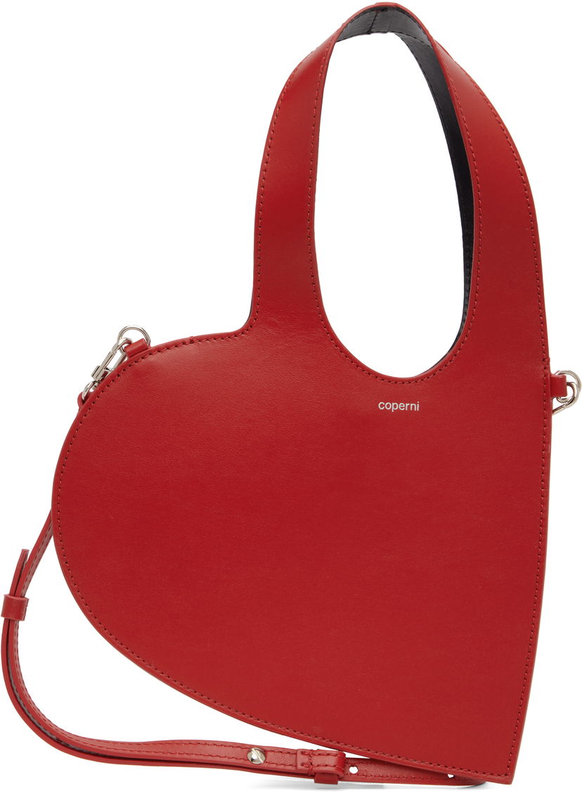 Käsilaukku Coperni Coperni Baby Heart Crossbody Tote Punainen | COPBA93F6012
