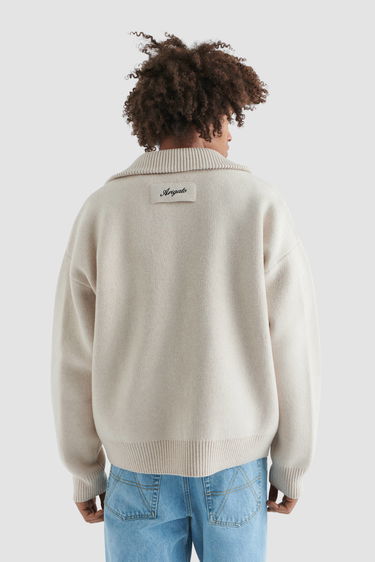 Villapaita AXEL ARIGATO Core Zip-Up Sweater Harmaa | A2143002, 3