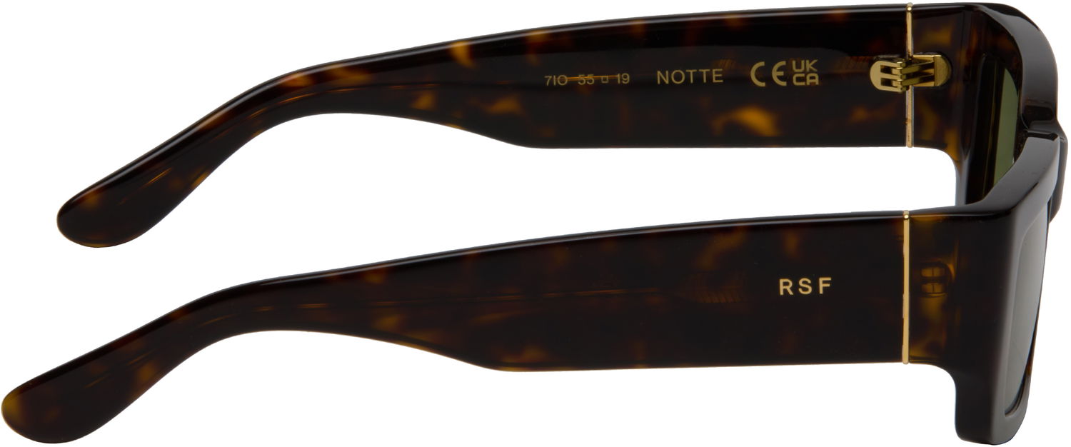 Aurinkolasit RETROSUPERFUTURE RETROSUPERFUTURE Notte Square Sunglasses Ruskea | 7IO, 1