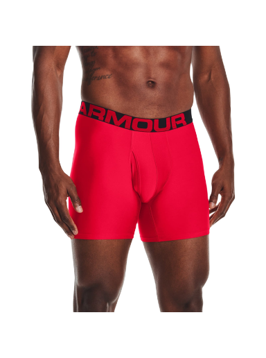 Alusvaatteet ja sukat Under Armour Tech 6In 2 Pack Punainen | 1363619-600