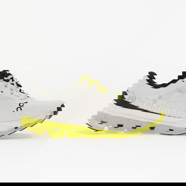 Tennarit ja kengät On Running On M Cloudflow 5 White/ Lime Valkoinen | 3MF10112929, 2