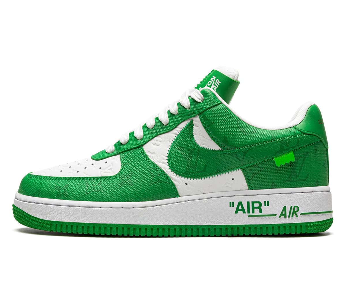 Tennarit ja kengät Nike Louis Vuitton x Air Force 1 Low By Virgil Abloh "Green" Vihreä | DD0216, 0