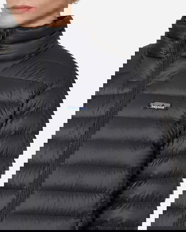 Puffer takki Patagonia Down Sweater Jacket Musta | 84675-BLK, 5