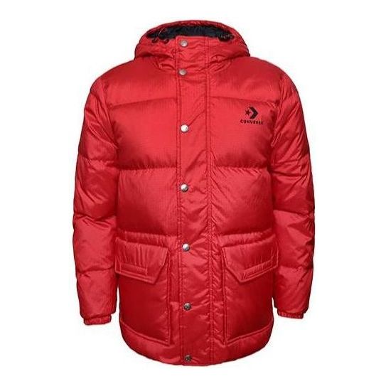 Puffer takki Converse Down Fill Puffer Jacket Punainen | 10006880-A03