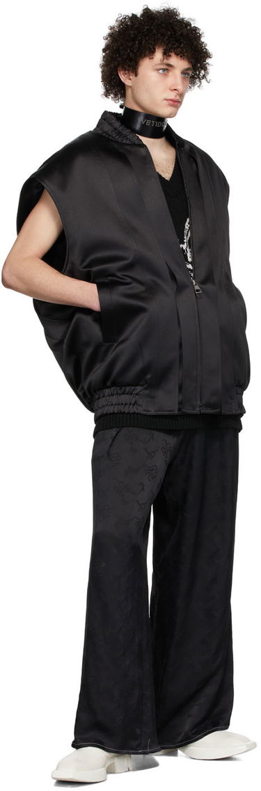 Liivi We11done We11done Bomber Vest Musta | WD-VT1-22-005-U-BK, 3