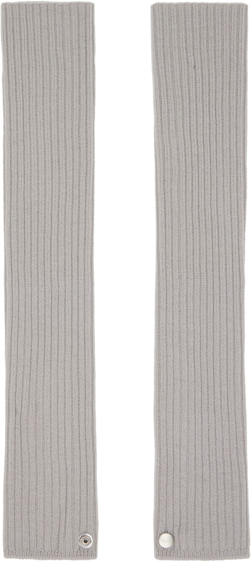Käsineet Rick Owens Rick Owens Concordians Rasato Knit Arm Warmers Harmaa | RP02E4488 M