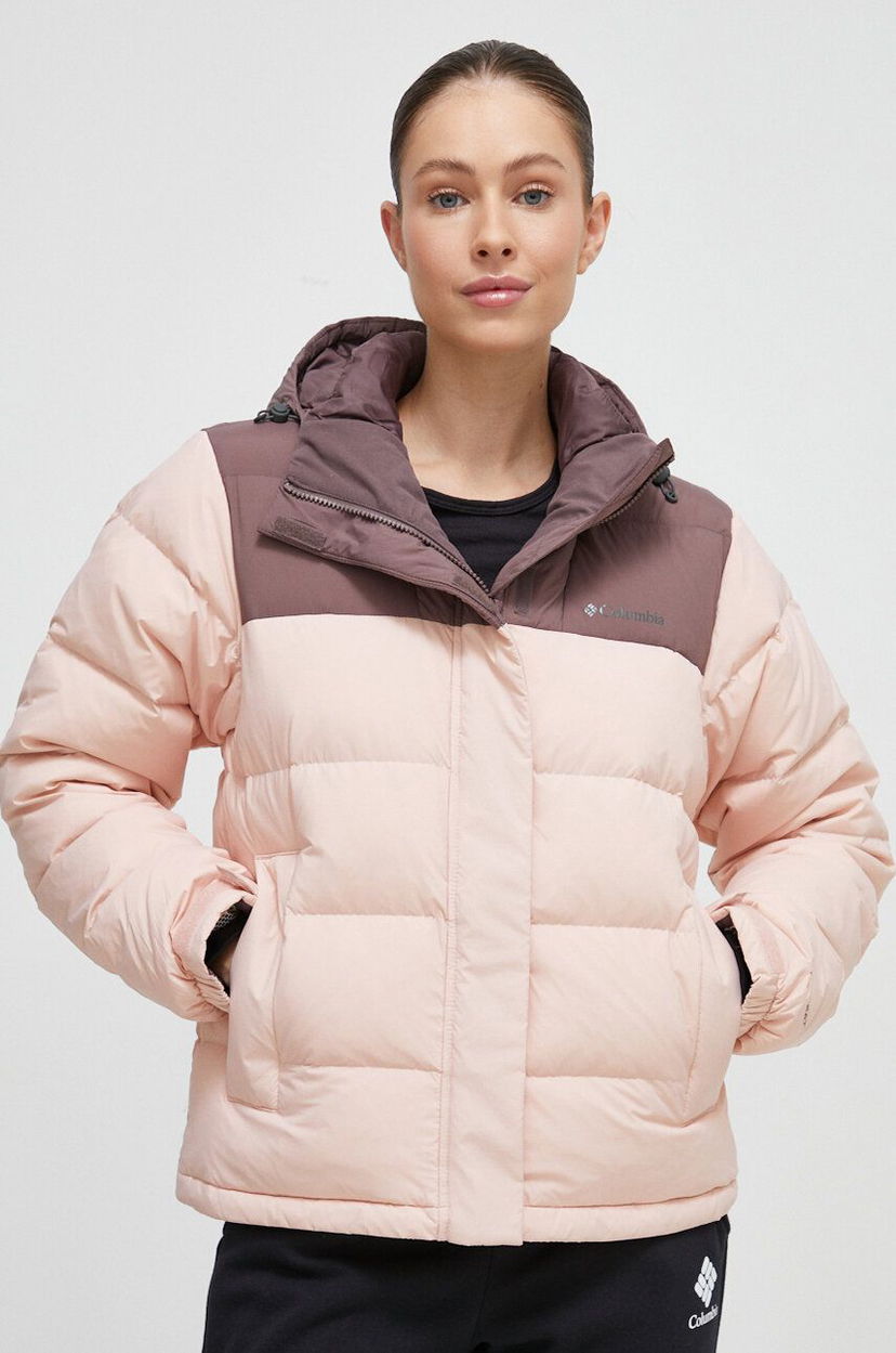 Puffer takki Columbia Bulo Point II Down Jacket Vaaleanpunainen | 2051241