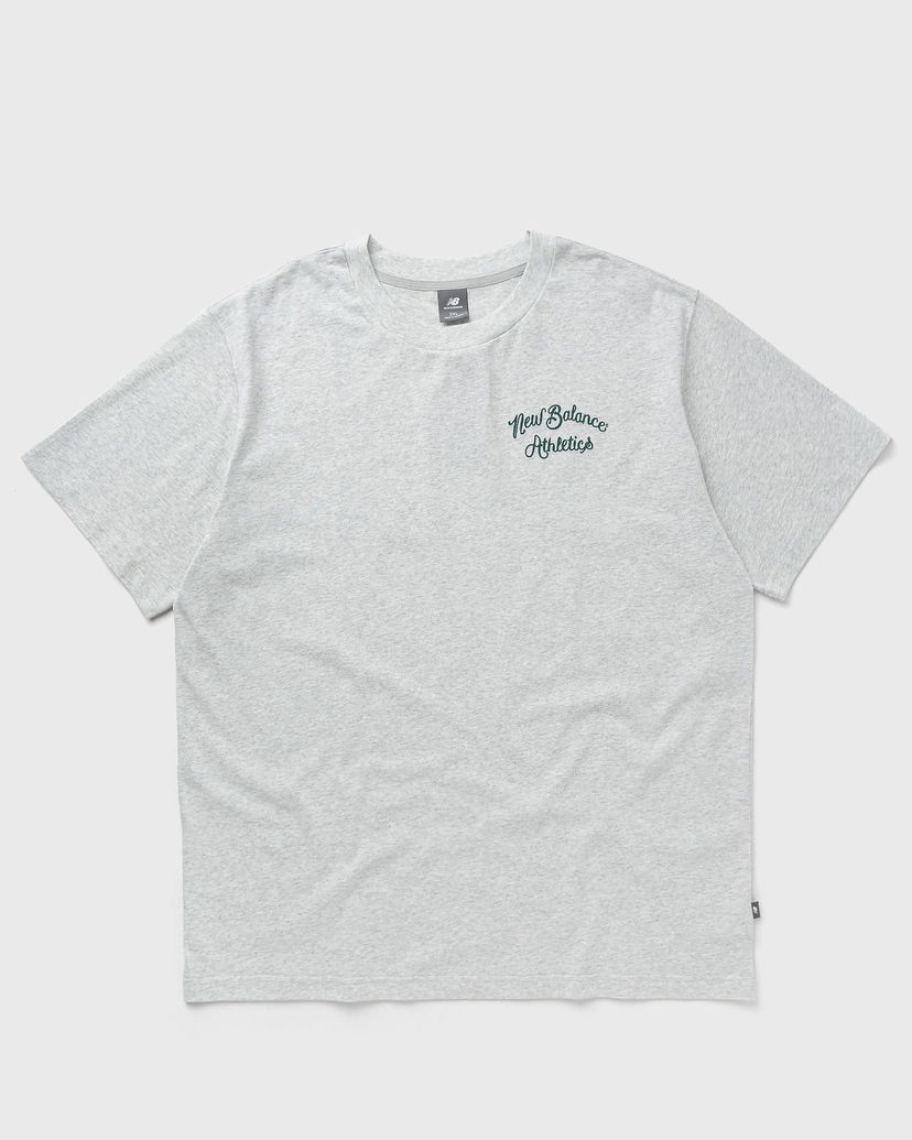 T-paita New Balance Athletics Relaxed League Tee Harmaa | MT43556-AHH