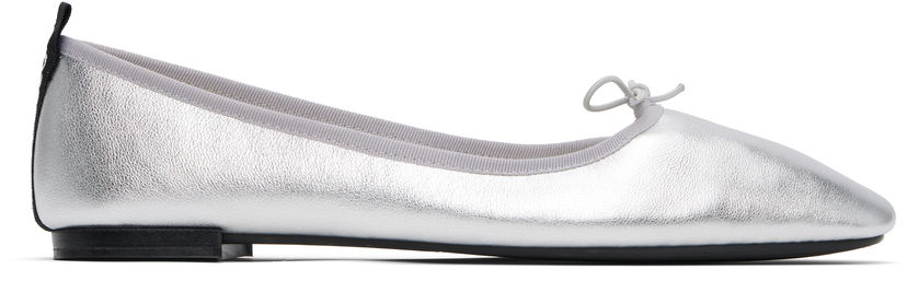 Vaatteet Repetto Repetto Garance Square-Toe Ballerina Flats Metallinen | V4210VEM