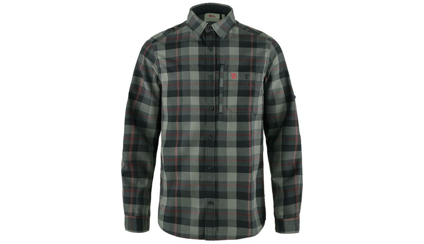Paita FJÄLLRÄVEN Fjällglim Long Sleeve Flannel Plaid Shirt Monivärinen | F81380-550-020