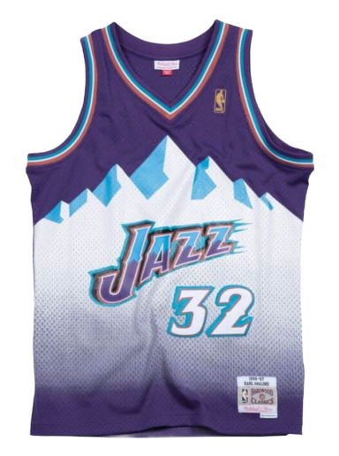 Jersey Mitchell & Ness Utah Jazz Karl Malone Swingman Jersey Violetti | SMJYGS18216-UJAPURP96KMA