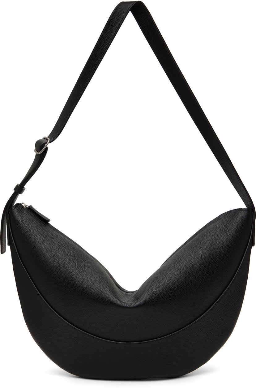 Olkalaukku The Row The Row Jouve Leather Shoulder Bag Musta | W1772-L145