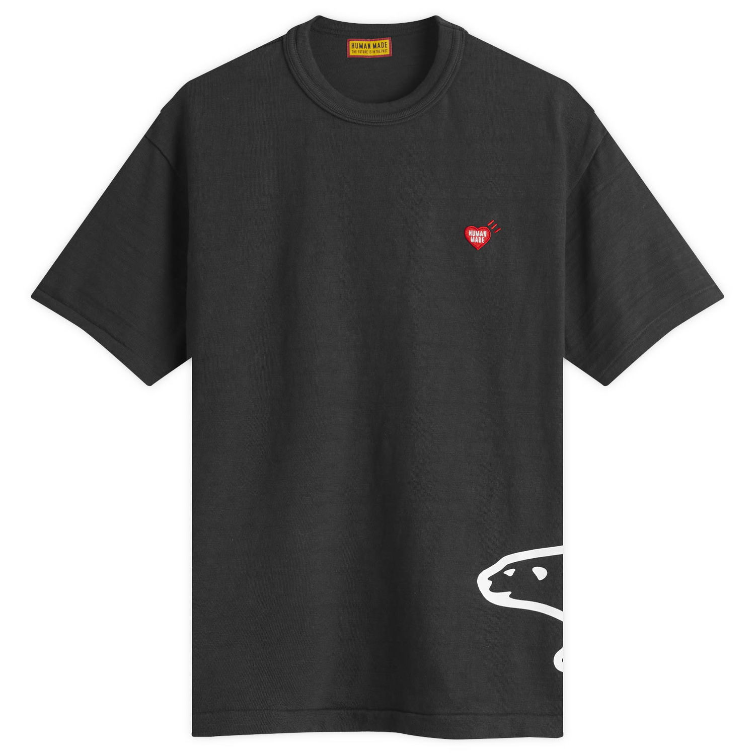 T-paita Human Made Side Polar Bear Graphic Tee, Size Large Musta | HM29TE004-BLK, 1