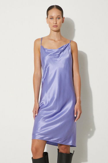 Mekko Samsoe Samsoe Purple Mini Dress Violetti | F23200091, 0