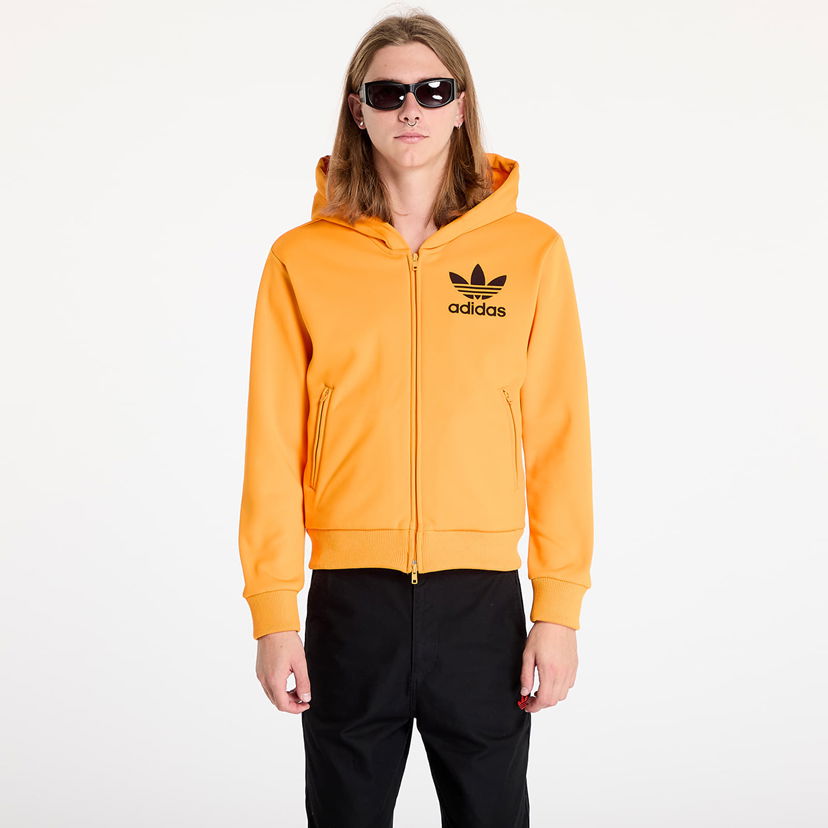 Huppari adidas Originals Wales Bonner x Track Hoodie Orange Oranssi | JJ2938