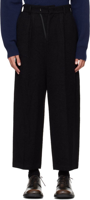 Housut ADER ERROR Brushed Trousers Musta | BN01FWSA0210BK, 0