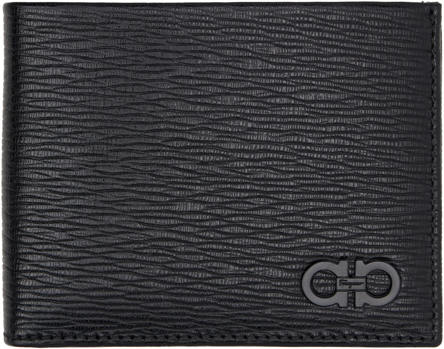 Lompakko FERRAGAMO ID Window Wallet Musta | 733347, 0