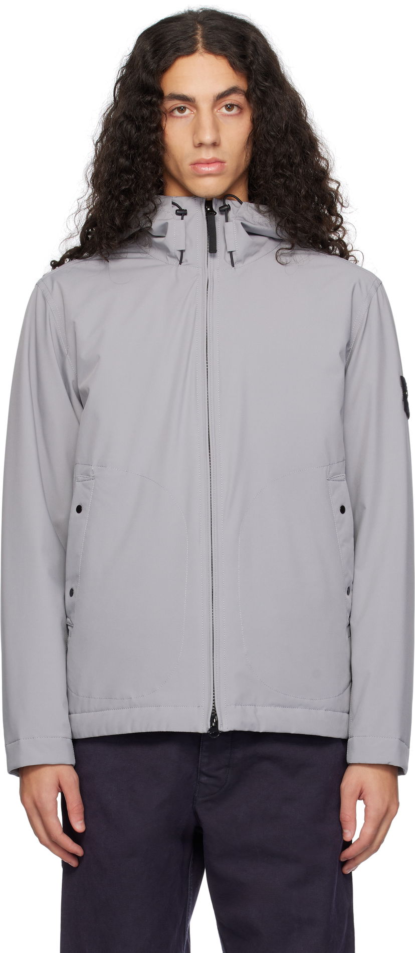 Tuulitakki Stone Island Soft Shell-R PrimaLoft Insulated Jacket Harmaa | 811540627