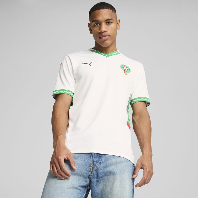 T-paita Puma Morocco 2025 Away Jersey Valkoinen | 777706_02