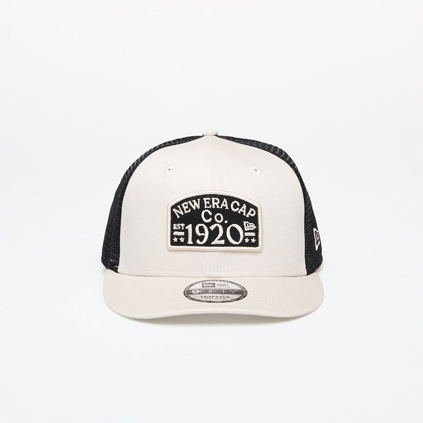 Korkki New Era Patch 9 FIFTY Trucker Cap Stone Beige | 60565414
