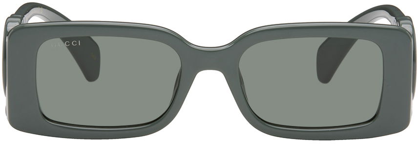 Aurinkolasit Gucci Rectangular Harmaa | GG1325S, 0