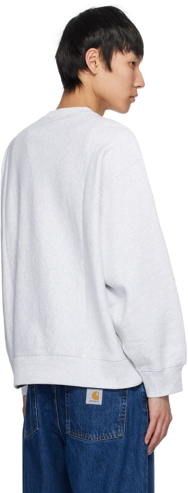 Villapaita Carhartt WIP Label Script Sweatshirt Harmaa | I034429, 2