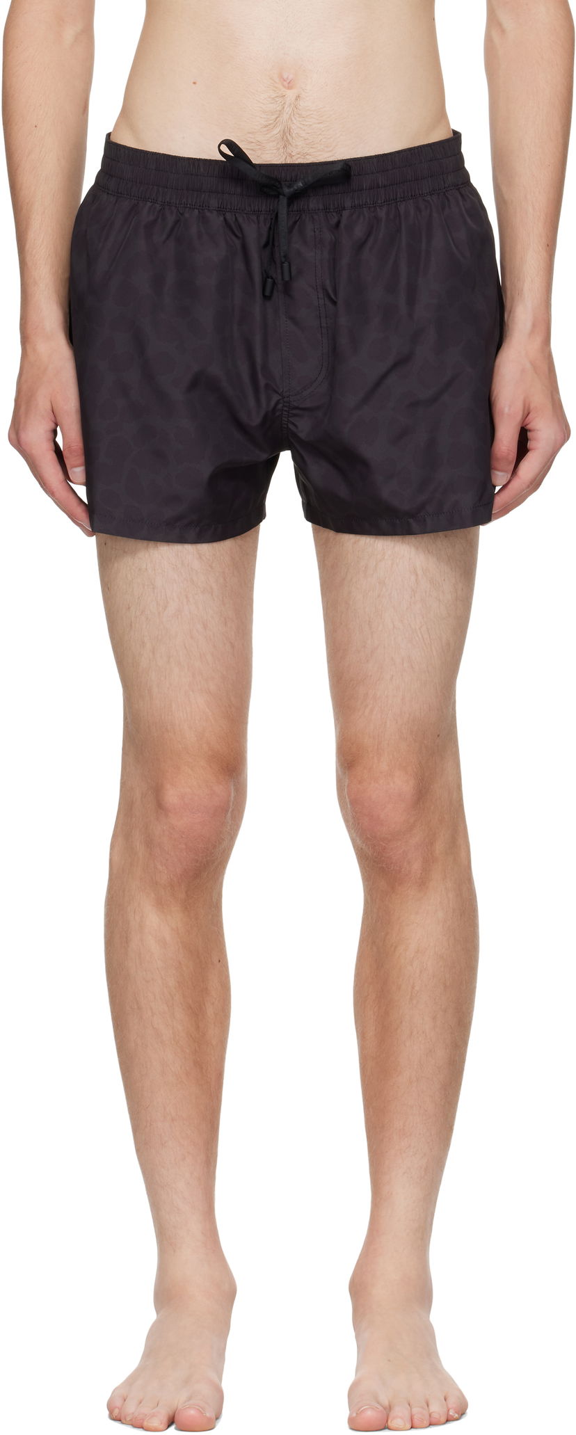 Uimapuvut Balmain Balmain Leopard Swim Shorts Musta | BWB711710