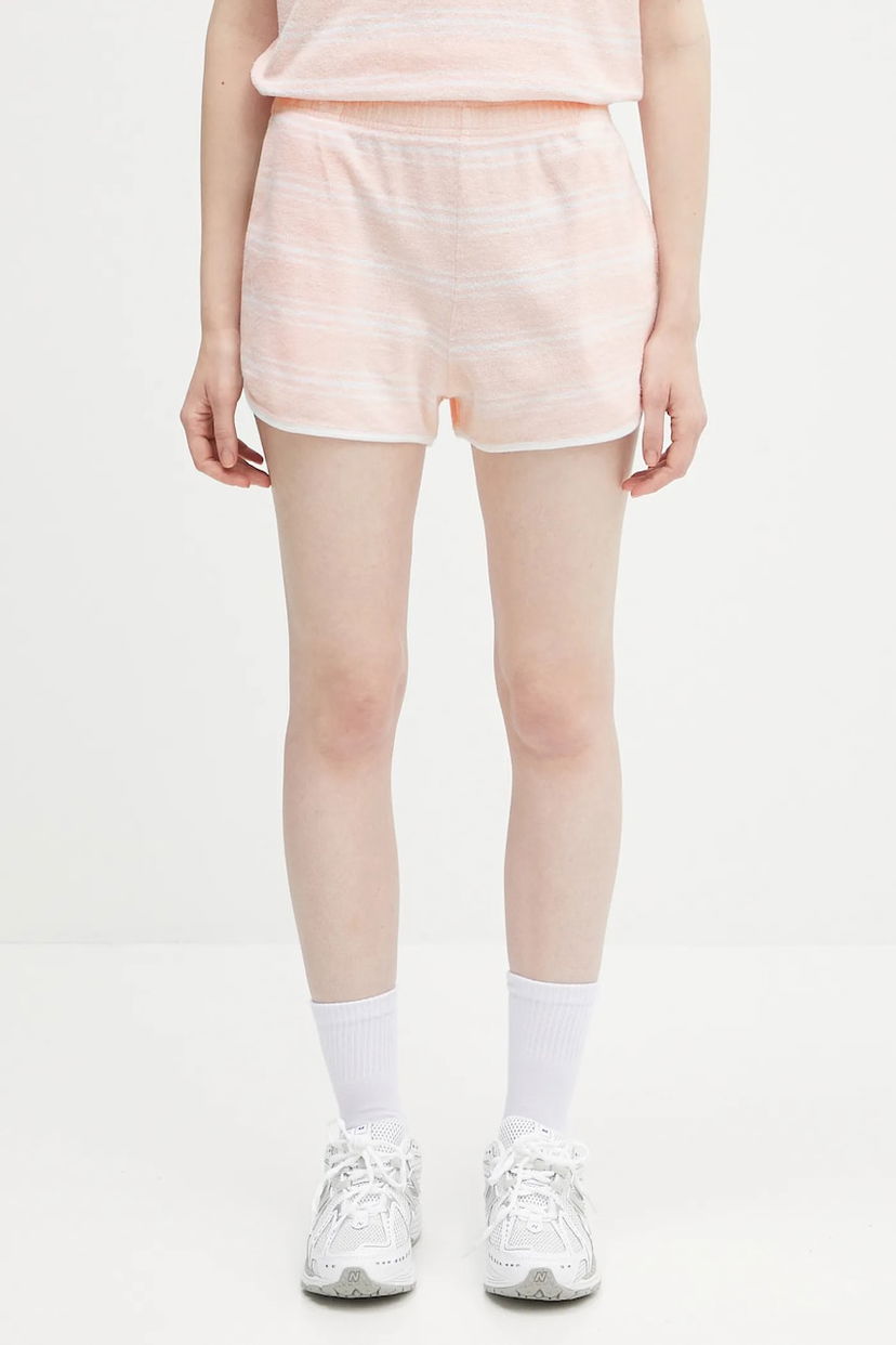 Shortsit Sporty & Rich Sporty & Rich Src Terry High Waist Shorts Vaaleanpunainen | SH013620302ST65