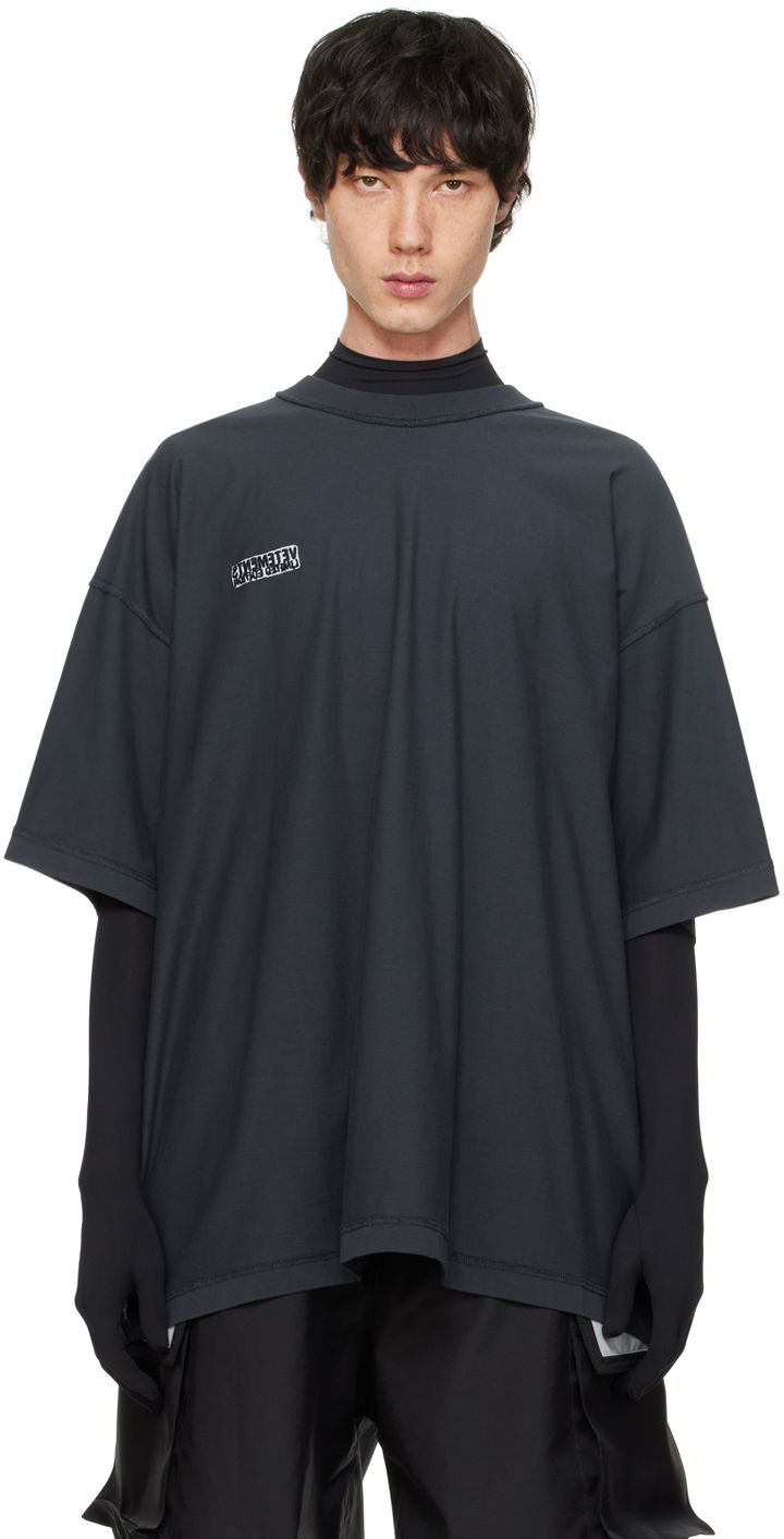 T-paita VETEMENTS Inside Out T-Shirt Musta | UE64TR600NN, 0