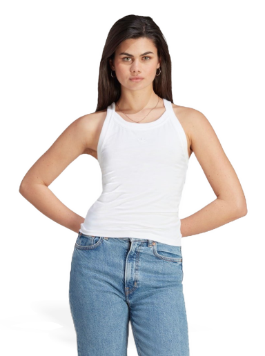 Tankkitoppi adidas Originals Premium Essentials Tank Top Valkoinen | IL1858